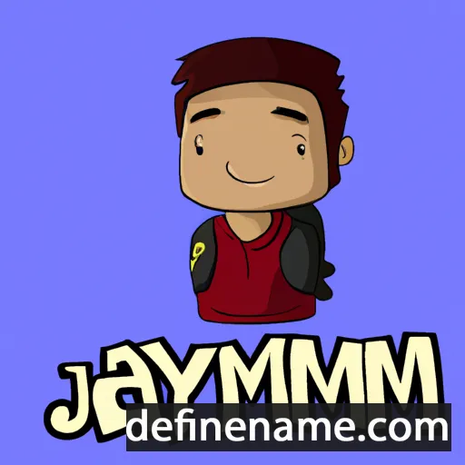 cartoon of the name Jaymen