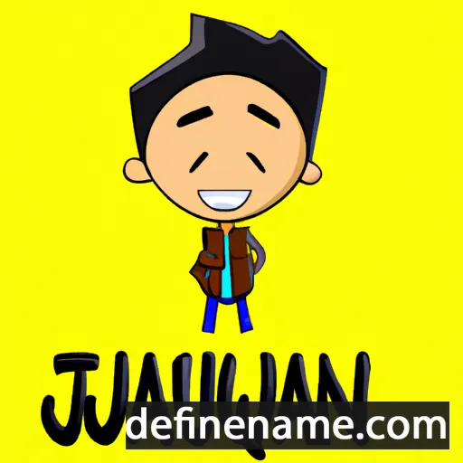 cartoon of the name Jayquin