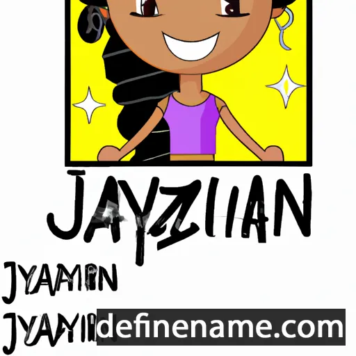 Jazlynn cartoon