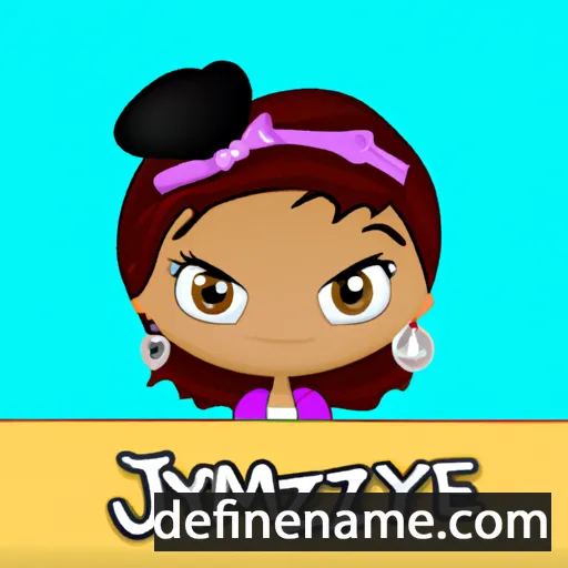 Jazmyne cartoon