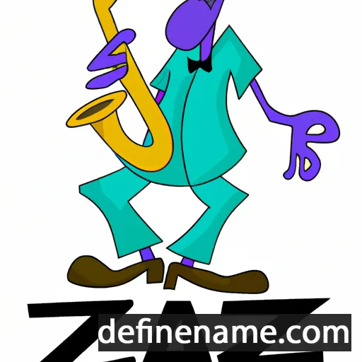 cartoon of the name Jazz