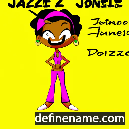 Jazzlene cartoon