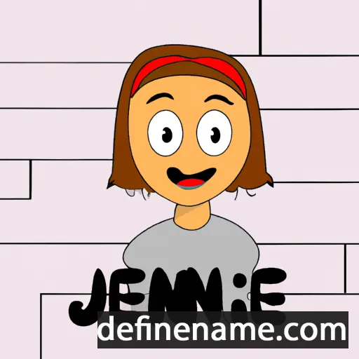 Jénie cartoon