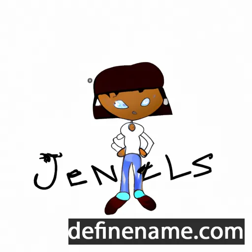 Jeannelis cartoon