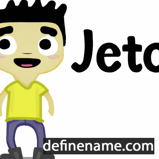 cartoon of the name Jecito