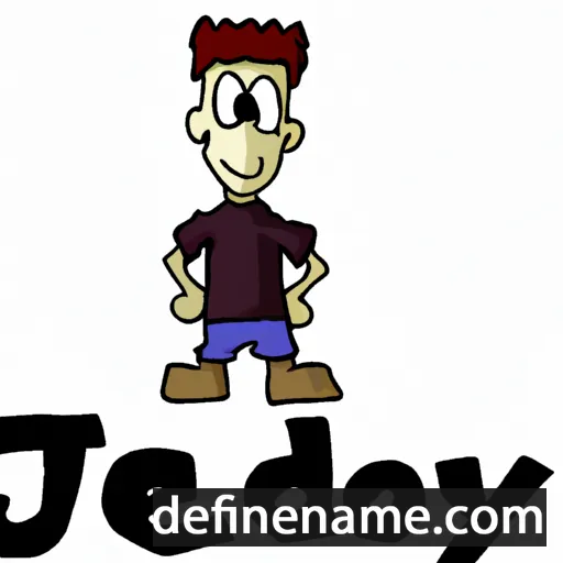 Jeddy cartoon