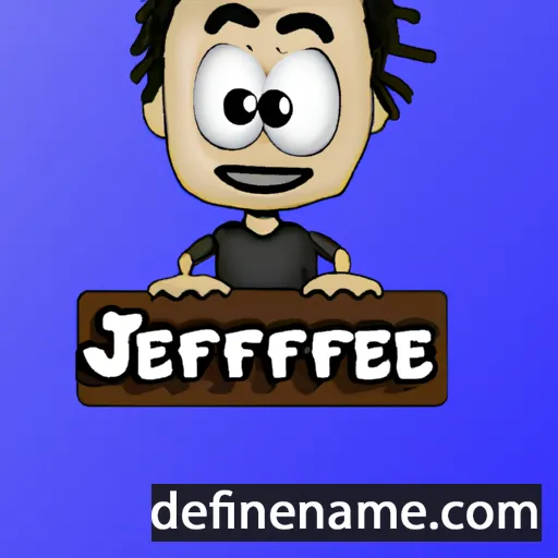 cartoon of the name Jeffrie