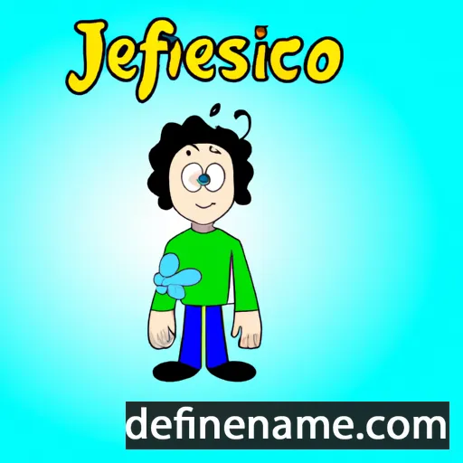 cartoon of the name Jefrosinija