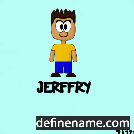 cartoon of the name Jefry