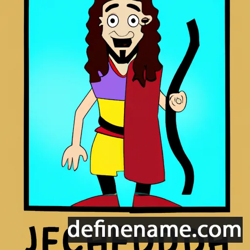 cartoon of the name Jehoaddin