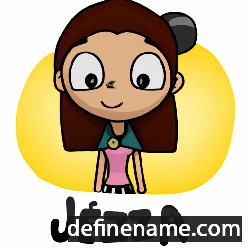 cartoon of the name Jeiza