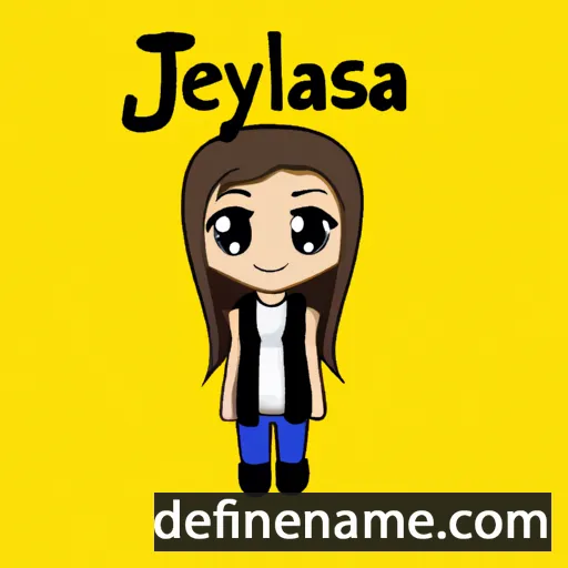 cartoon of the name Jelaysa