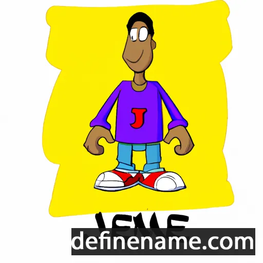 cartoon of the name Jemal