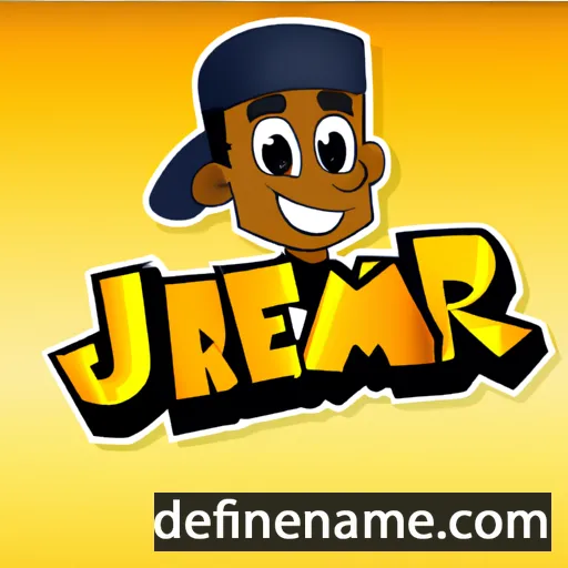 cartoon of the name Jemar