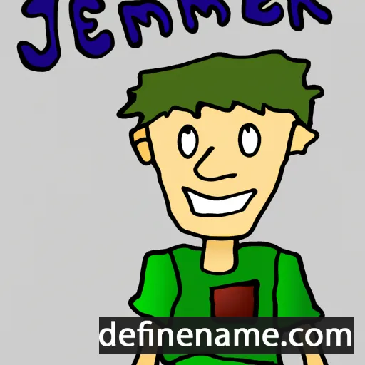 cartoon of the name Jemere