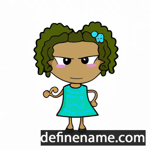 cartoon of the name Jemimah