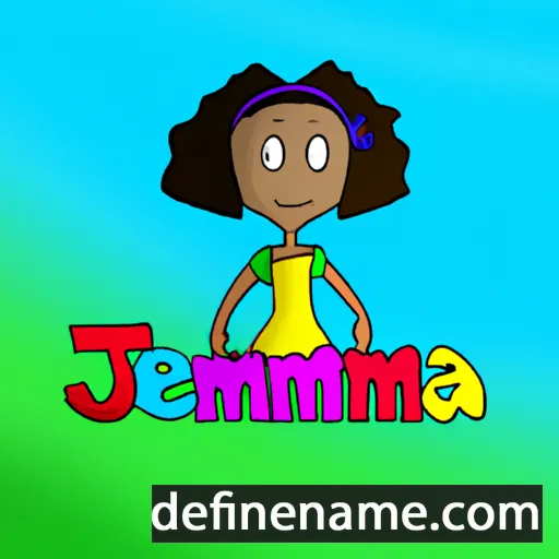 cartoon of the name Jemmima