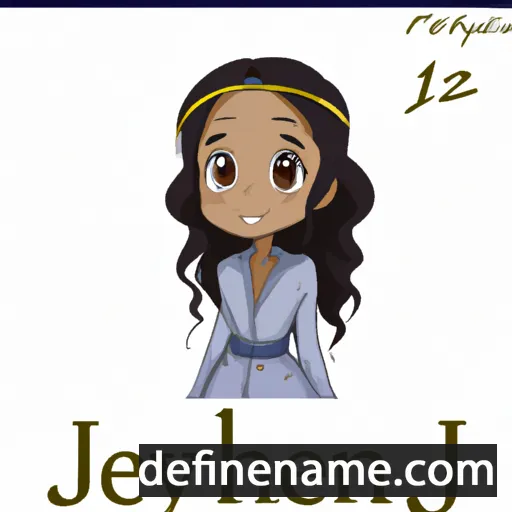 Jeniyah cartoon