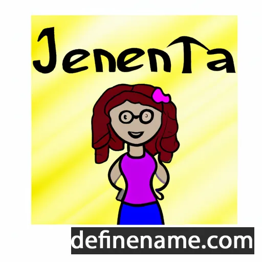 Jennetta cartoon