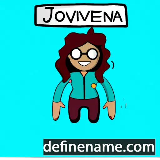 cartoon of the name Jenoveffa