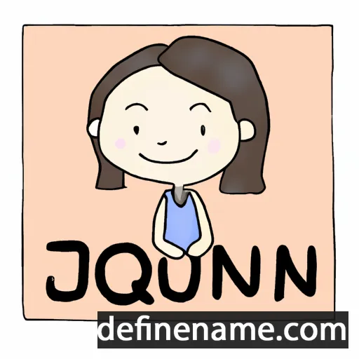 cartoon of the name Jeong-Eun