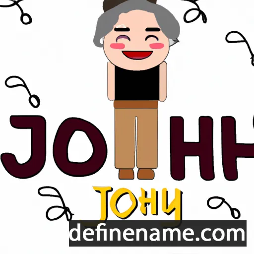 cartoon of the name Jeong-hyun