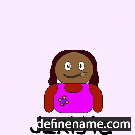 cartoon of the name Jeraline