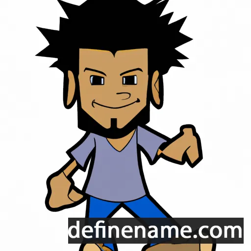 Jeramie cartoon