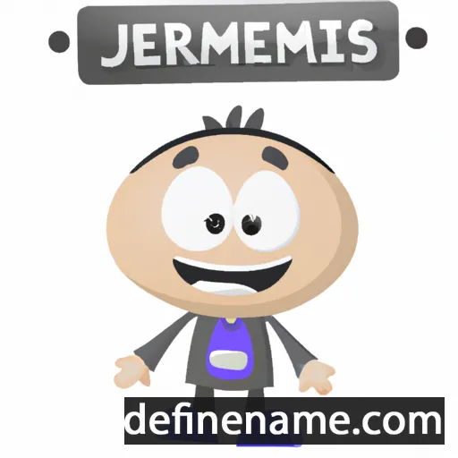 cartoon of the name Jeremies