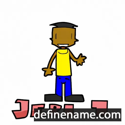 cartoon of the name Jeri