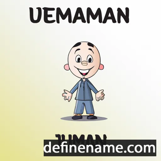 cartoon of the name Jermanu