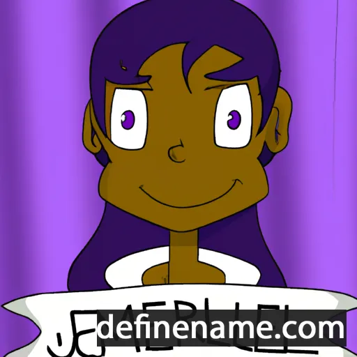 cartoon of the name Jermelle