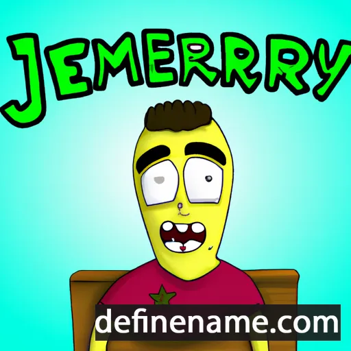 cartoon of the name Jermey