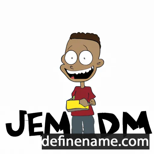 cartoon of the name Jermund