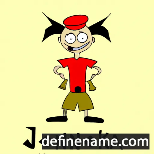 cartoon of the name Jernejka