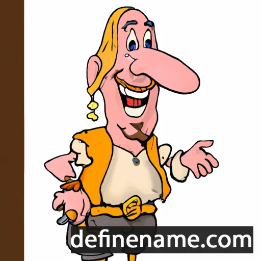 cartoon of the name Jeroham