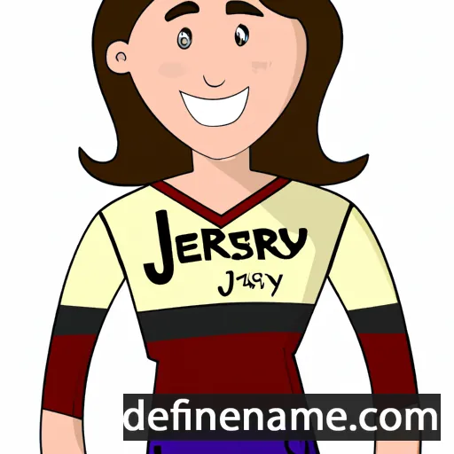 Jersey cartoon