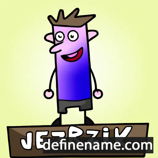 cartoon of the name Jerzik