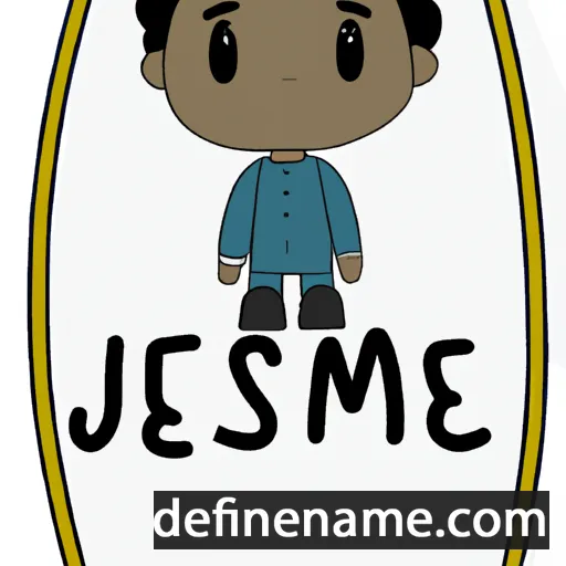 cartoon of the name Jesimiël