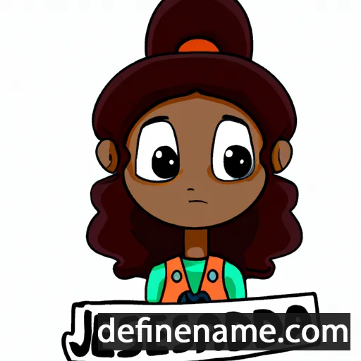 cartoon of the name Jessandra