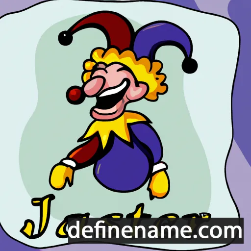 cartoon of the name Jester