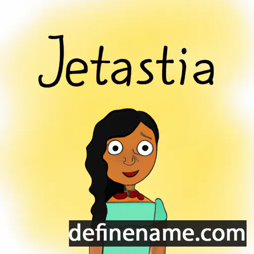 Jestina cartoon