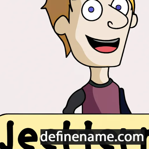 cartoon of the name Jether