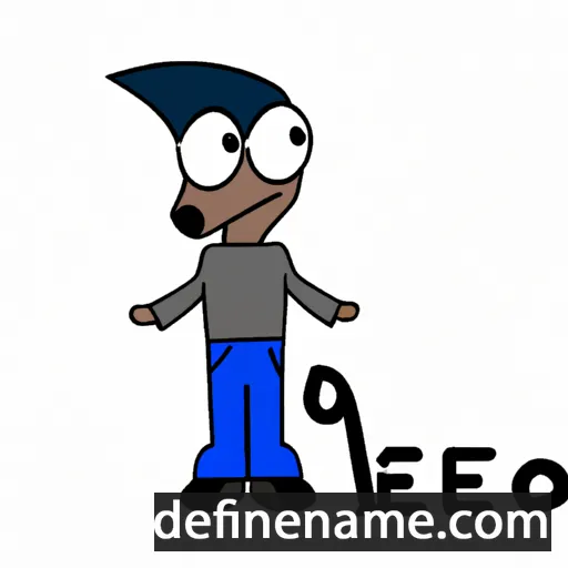 cartoon of the name Jetró