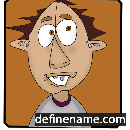 cartoon of the name Jevgeni