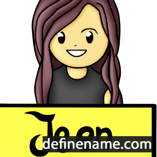 cartoon of the name Jeyleen