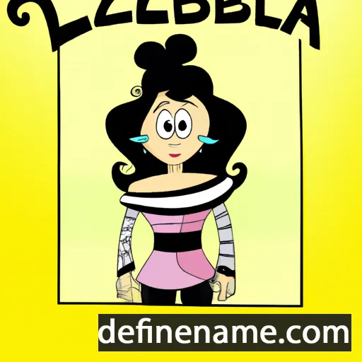 cartoon of the name Jezebela