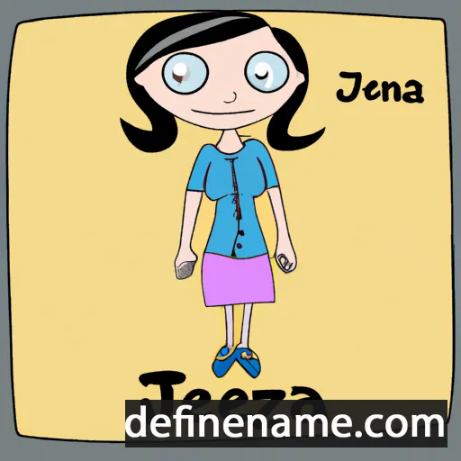 Jeziena cartoon