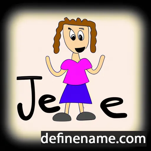 Jezzie cartoon