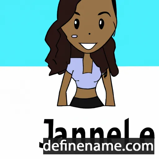 Jhanell cartoon